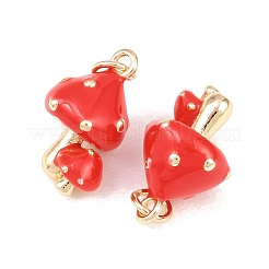 Латунь эмаль подвески&nbsp;KK-C162-010G