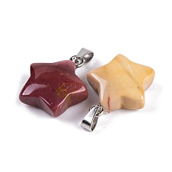 Натуральный mookaite подвески&nbsp;G-Q172-09P-06