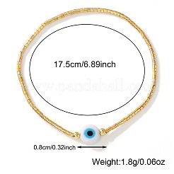 1 bracciale elastico con perline di vetro&nbsp;LS-KP5513-16