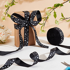 Репсовая лента из полиэстера со звездами длиной 25 ярд. OCOR-PH0004-09