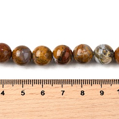 Природные африканские опал бусины пряди G-S390-06-10mm