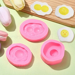 3 шт. 3 вида силиконовых форм для яиц-пашот&nbsp;DIY-CJ0002-30
