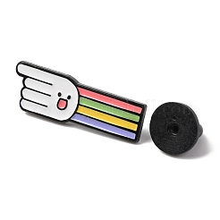 Lustige Emaille-Anstecker&nbsp;JEWB-B039-03EB-02