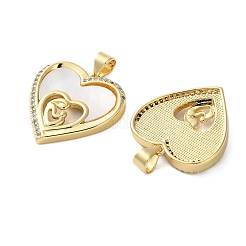 Латунные микро проложить кубического циркония подвески&nbsp;KK-U070-04E-G