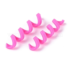 Cabochons en spirale faits main en pâte polymère&nbsp;FIND-Q122-01E