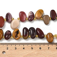 Природные mookaite бисер нитей&nbsp;G-P604-A19-01