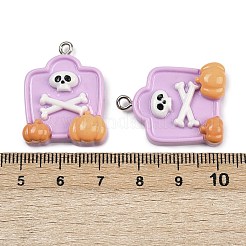 Подвески из непрозрачной смолы на хэллоуин&nbsp;LS-RESI-C062-02A