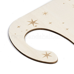 10 шт. деревянные разделители для детского шкафа AJEW-XCP0002-70