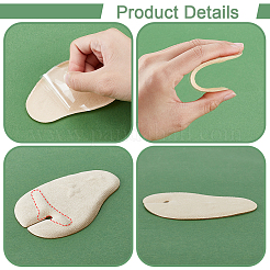 6 Paar Kunstleder-Vorfußpolster für Flip-Flops&nbsp;FIND-GA0008-31B