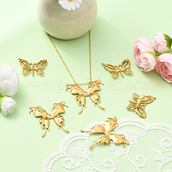 6 шт. 2 стиля подвески из нержавеющей стали 304&nbsp;STAS-BBC0007-74