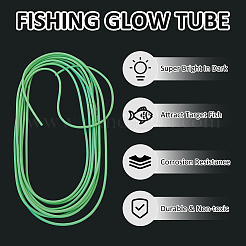 Tube lumineux en silicone pour la pêche&nbsp;FIND-WH0173-353C