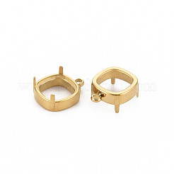 Ионное покрытие (ip) нержавеющая сталь 304 подвеска кабошон оправа&nbsp;X-STAS-N097-179LG