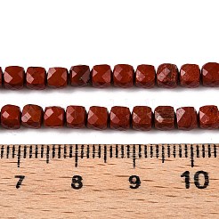 Натуральные красные яшмы бусы пряди G-N342-130