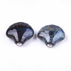 Фарфоровые бусины ручной работы&nbsp;PORC-S498-36A