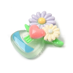 Кабошон из непрозрачной смолы&nbsp;CRES-I050-01