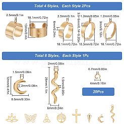 Набор для самостоятельного изготовления кольца-манжеты из нержавеющей стали&nbsp;DIY-SC0026-07G