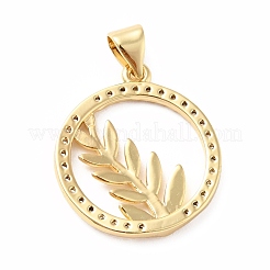 Стойки обшивки латунь микро проложить Циркон подвеску&nbsp;KK-B057-05G-01