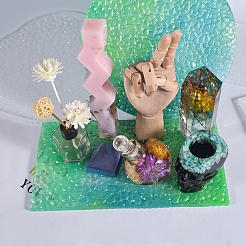 Diy ромбовидный дисплей базы силиконовые Молды&nbsp;DIY-K058-09