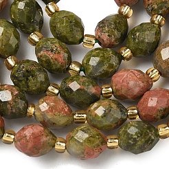 Природные Unakite бисер нитей&nbsp;G-F809-A48-01
