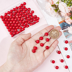 2 нити натуральных окрашенных бусин из драгоценного камня машан нефрит&nbsp;G-NB0005-31A