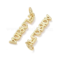 Латунные подвески&nbsp;KK-H256-02G-04