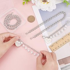 4 шт. 2-х стильная железная цепочка для обуви&nbsp;DIY-FG0003-14