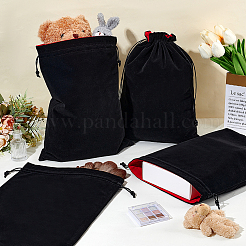 5шт прямоугольные бархатные мешочки для украшений&nbsp;TP-NB0001-83