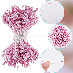 Хлопок с гипсовой сердцевиной из искусственного цветка для аксессуаров заколок DIY-WH20001-21C