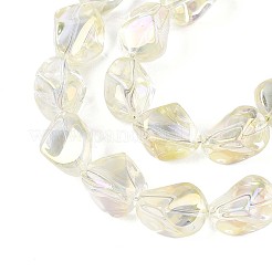 Гальванизируйте прозрачное стекло бисер нитей&nbsp;EGLA-N017-02B