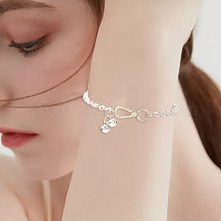 1 шт. 925 поворотные застежки из стерлингового серебра STER-BBC0008-65