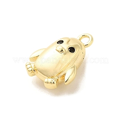 Латунные микро проложить кубического циркония подвески KK-Z073-16G