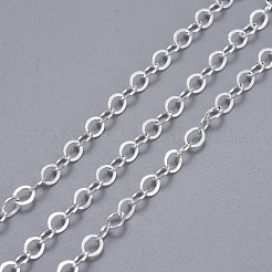 Латунные плоские овальные кабельные цепи CHC029Y-S