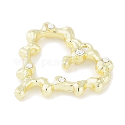 Подвески из сплава с кристаллами и стразами&nbsp;PALLOY-F018-16G-02