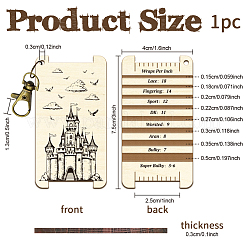 Strumento per lavorare a maglia in legno&nbsp;DIY-WH0544-052