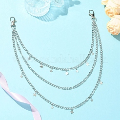 3 шт. железные цепные ремни&nbsp;HJEW-CJ00080