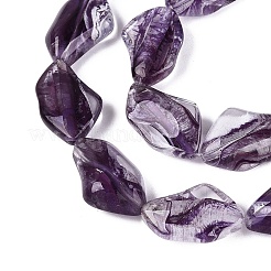Chapelets de perles vernissées manuelles&nbsp;LA-N046-02D