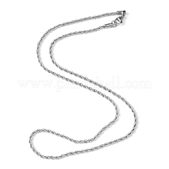 Ожерелья из нержавеющей стали 304 X-NJEW-H005