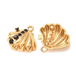 Acciaio inossidabile 304 con pendenti in strass&nbsp;RB-CBAB7FA-03G