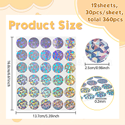Наклейки-пароли с лазерным покрытием и стираемой пленкой&nbsp;STIC-WH0012-15B