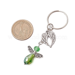 Брелок из стекла и сплава&nbsp;KEYC-JKC01150