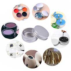 Круглые алюминиевые жестяные банки&nbsp;CON-BC0004-07P-15ml