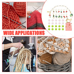 35 шт. наборы инструментов для вязания кактусов своими руками HJEW-NB00064