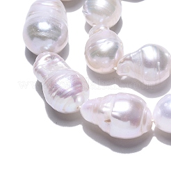 Натуральный жемчуг в стиле барокко PEAR-S019-02E-03