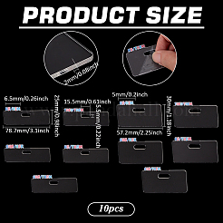 Акриловые защитные чехлы для брошей&nbsp;DIY-BC0015-24