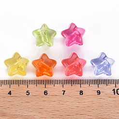 Прозрачные акриловые пуговицы с 1 отверстием TACR-S154-52B