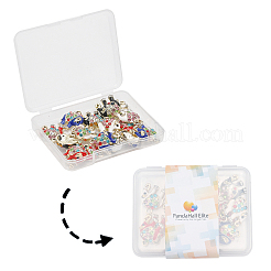 Подвески из сплава и страза&nbsp;ENAM-PH0001-41G-RS