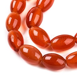 Окрашенные естественный агат бисер пряди G-T141-15A-02