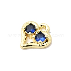 Ottone micro spianare pendenti zirconi&nbsp;KK-L258-11G-01