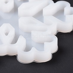 Silikonformen für Schneeflocken-Anhänger&nbsp;DIY-K051-26