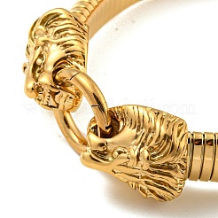 Браслет-цепочка в виде плоской змейки из нержавеющей стали 304&nbsp;BJEW-B076-04G